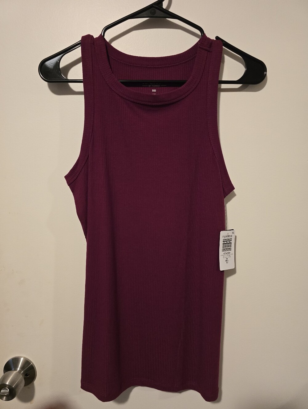 Torrid NWT Super Soft Rib High Neck Tank - Picture 7 of 10